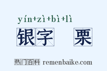 银字觱栗是什么意思的图片